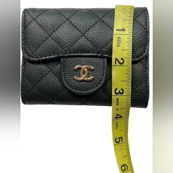 Chanel Leather Caviar Crossbody Wallet/Card Holder GWP - Picture 7 of 7